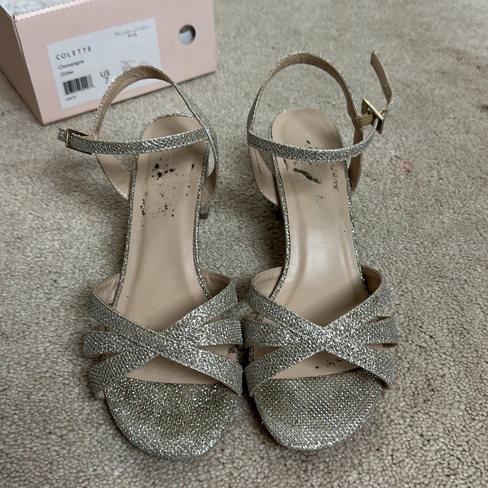 Paradox London Colette Sandal Heel WIDE WIDTH